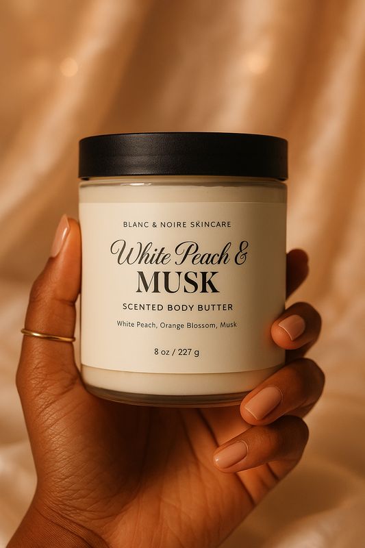 White Peach & Musk Whipped Body Butter