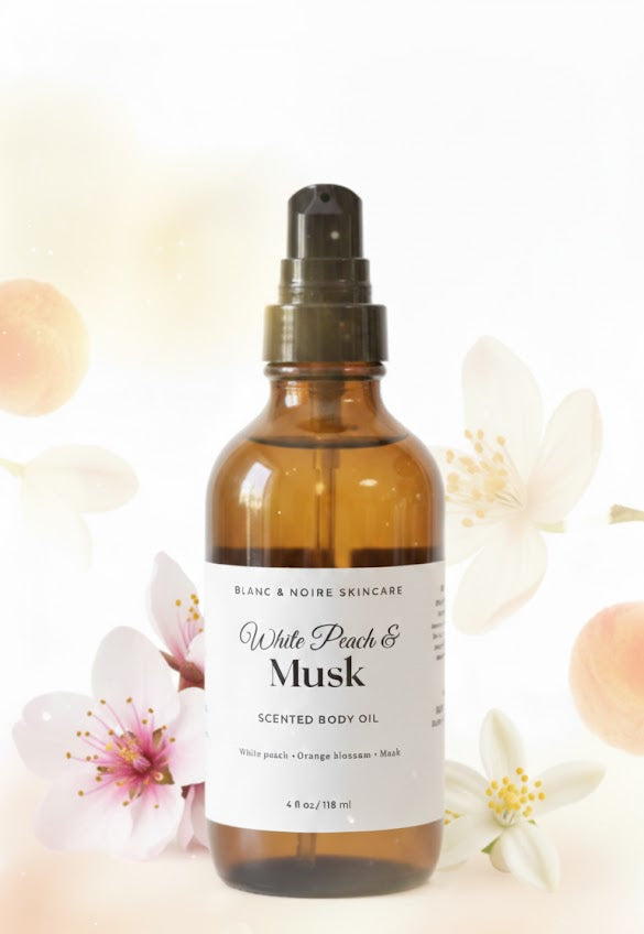 White Peach & Musk Body Oil (Inspired by Valaya)