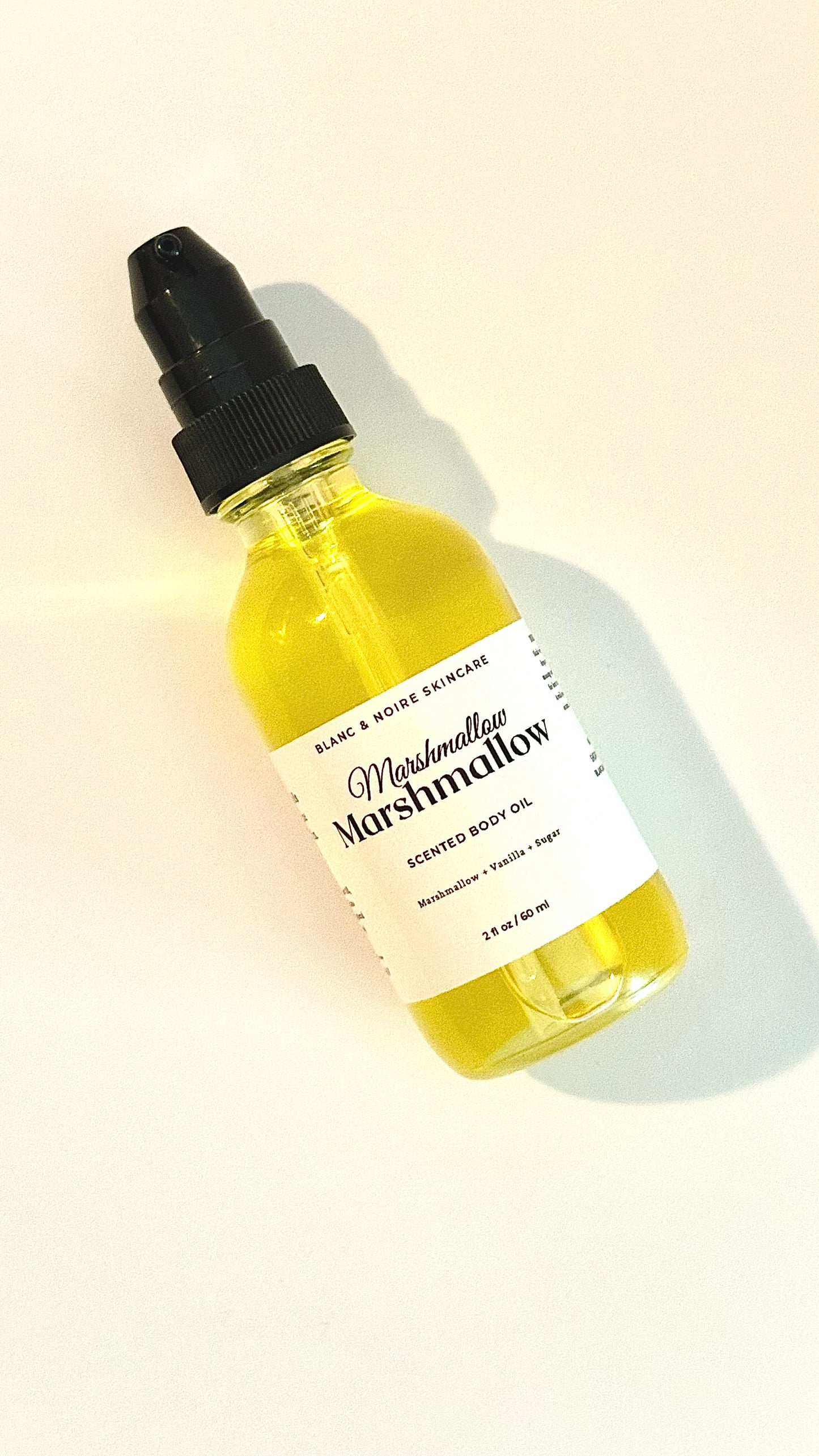 Mini Body Oil – 2oz Travel Size (Pump Top)