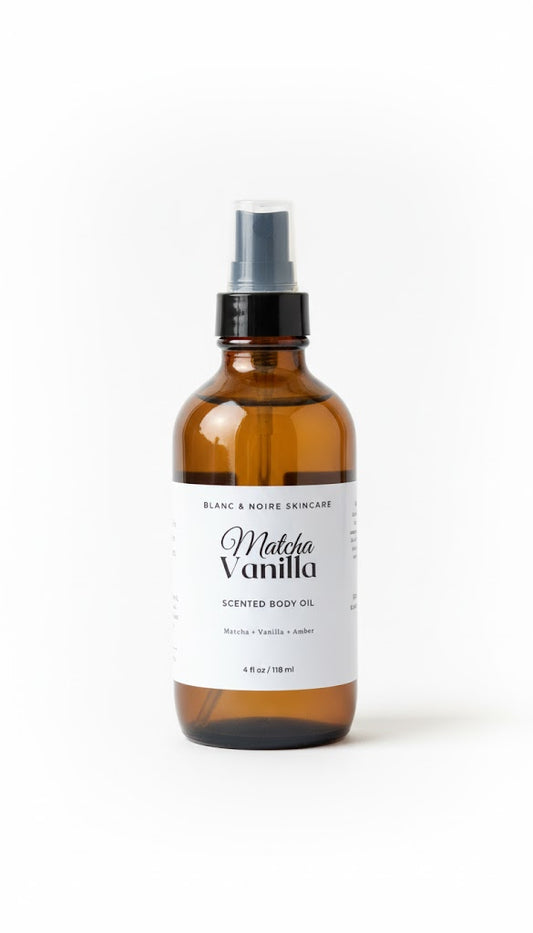 Matcha Vanilla Nourishing Body Oil Inspired by Happy Dust